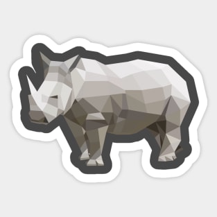 Rhinoceros Sticker